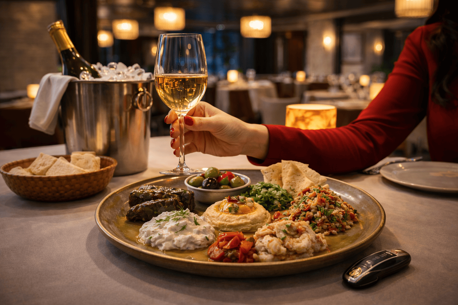 Mudana Etiler DJ pod ve sahne